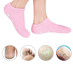 Chaussettes en <span class=keywords><strong>Gel</strong></span> de Silicone pour anime la <span class=keywords><strong>peau</strong></span>, hydratant et adoucissant, pour réparation, pour <span class=keywords><strong>peau</strong></span> rugueuse et sèche, contenant des huiles essentielles et des vitamines - Product Image 3