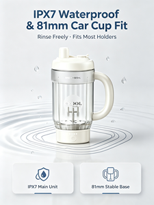 Garrafa Misturadora Portátil, Liquidificador Elétrico USB, <span class=keywords><strong>Shaker</strong></span> de Proteína com Mistura Automática, Garrafa Liquidificadora - Product Image 5