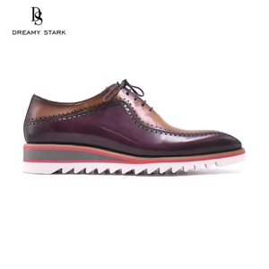 Chaussures habillées décontractées pour hommes, à lacets, de style professionnel, à semelle épaisse, confortables et de haute qualité, modèle Dreamy Stark - Product Image 2