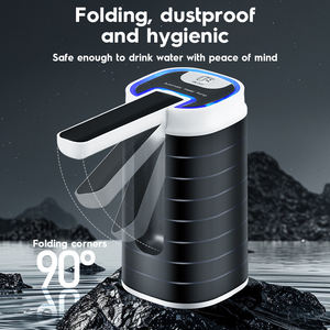 เครื่องจ่ายน้ำไฟฟ้าแบบพกพา ราคาประหยัด ปั๊มไร้สาย ตั้งโต๊ะ ใช้ในบ้าน สำหรับถังน้ำดื่มพลาสติก - Product Image 3