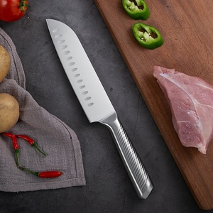 Nouvel ensemble de couteaux de cuisine en acier inoxydable avec ciseaux, manche creux et bloc de rangement - Product Image 6