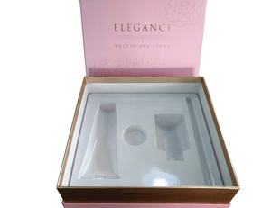 กล่องเครื่องสำอางแบบกำหนดเอง รีไซเคิลได้ พร้อมเคลือบด้าน บุฟองน้ำ สำหรับบรรจุภัณฑ์เซรั่มบำรุงผิว กล่องแข็ง <span class=keywords><strong>Adobe</strong></span> InDesign - Product Image 4