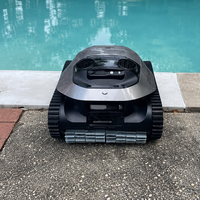 Nettoyeur de piscine robotisé automatique sans fil, aspirateur intelligent pour piscine, nettoyeur mural, étanche IPX8, machine de nettoyage portable