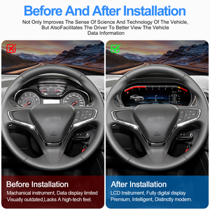 หน้าปัดดิจิตอล NaviHua จอ LCD แสดงความเร็ว สำหรับ Chevrolet Cruze ปี 2015-2019 แบบเสียบใช้งานได้ทันที - Product Image 4