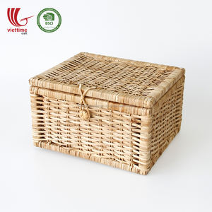 Panier de rangement 2022 en rotin, nouveau Design de haute qualité, en vrac, vente en gros au Vietnam - Product Image 3