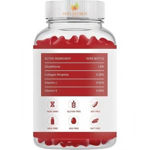 Suplementos de Colágeno em Goma TOP <span class=keywords><strong>Glutathione</strong></span> Antienvelhecimento e Antioxidante para Clareamento da Pele - Product Image 4