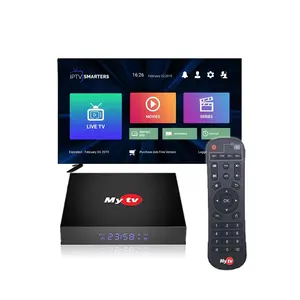 सेट-टॉप बॉक्स 4K टीवीएस आईपी टीवी एम3यू इंटरफ़ेस को सपोर्ट करता है Mytv स्मार्टर्स3 पैनल एक कस्टम टीवी सेट-टॉप बॉक्स मुफ्त परीक्षण की सदस्यता लें