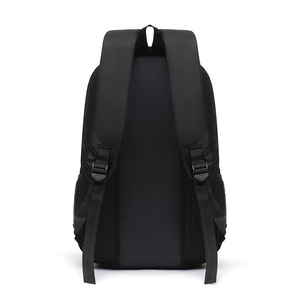 Laptop <b>Backpack</b> For Men Large Capacity Business Travel Shoulder Straps Solid Color <b>Black</b> Red Blue Spring 2025 - Product Image 1