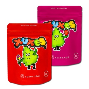 ถุงซิปขนาดเล็กแบบตั้งได้3g 6G 9g อลูมิเนียมฟอยล์กันกลิ่นคุกกี้ผลไม้แห้งเหนียวอาหารถุงบรรจุภัณฑ์ - Product Image 2