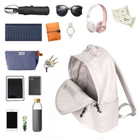 Sac à dos mini personnalisé CHANGRONG avec logo, unisexe, multifonctionnel, avec fermeture éclair, doublure en polyester imperméable, pour femme