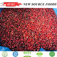 Heetverkopende, voordelige, bulk IQF diepvries bosbessen (kersachtig type), grote vraag naar IQF diepvries fruit