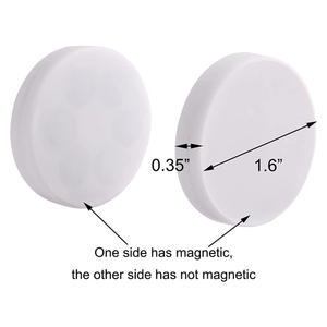 Set Personalizzato di 4 Pesi per <span class=keywords><strong>Tenda</strong></span> Doccia, Magneti in Silicone con Rivestimento in Gomma, Pesi Magnetici Pendenti per Tende - Product Image 4