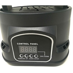 Luz de escenario móvil LED Testa 7x10W RGB con panel de control y señal DMX - Product Image 3