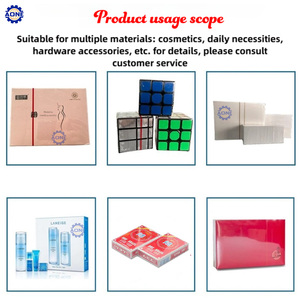 Touch Screen Flow Packing <b>Wrap</b> Film Machine Hot Sealing Film Shrink Packing Machine Transparent <b>Plastic</b> Packing Film Machine - Product Image 6