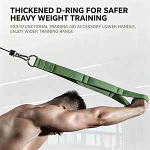Bande de résistance portable antidérapante en trois sections, confortable, en fibre de polypropylène, pour l'<span class=keywords><strong>exercice</strong></span> physique à domicile - Product Image 2