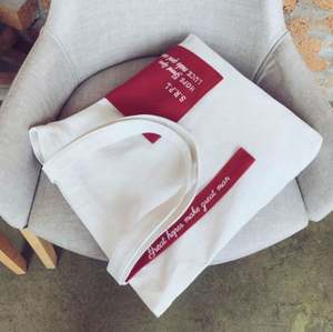 Sac en toile de coton épais et écologique de grande capacité, 12 oz, 16 oz, avec logo et couleur personnalisables pour une utilisation promotionnelle - Product Image 2