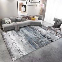 New Design Modern Stylish Diamond Velvet Rugs Non-Slip Vintage Glitter Gold Velvety Carpets