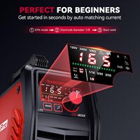 ARCCAPTAIN Poste à souder léger 165A 120V 240V avec contrôle par application, soudeuse MMA Lift TIG Inverter pour atelier domestique