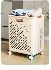 Nuovo Design PP materiale da <span class=keywords><strong>bagno</strong></span> Organizer in plastica cesto per biancheria pieghevole contenitore contenitore per vestiti sporchi - Product Image 4