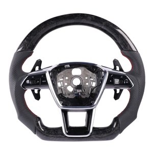 Volant pour <span class=keywords><strong>Audi</strong></span> B9 8v B8 S3 A7 A5 A4 C7 A6 A3 Carbon Q3 C6 Tt S4 Rs5 Rs3 R8 Q5 S5 - Product Image 1