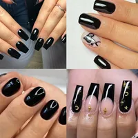 KODIES-Vernis à Ongles Gel Super Noir, Sans HEMA /TPO, Résine à Haute Teneur en Pigments, Marque Privée, Fournitures pour Ongles