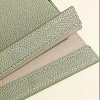 Porte-documents en cuir PU de qualité supérieure organisateur de fichiers portable sac de rangement de documents d'affaires moderne pour les déplacements du personnel