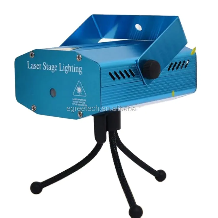 Grosir Proyektor Pencahayaan Panggung Laser Mini Musik Natal Penjualan Terbaik untuk Pesta Rumah