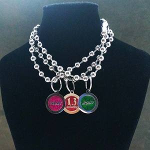 2MM 3MM 4MM 5MM 6MM 8MM 10MM 12MM 14MM 16MM catena a sfera 316 gioielli in acciaio inossidabile 18K PVD placcato oro collana a catena con perline - Product Image 5