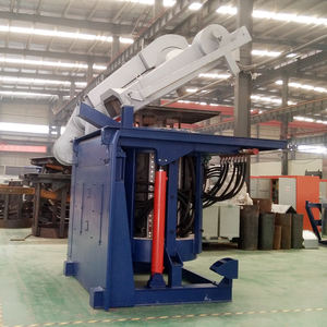 500Kg four de fusion à induction fusion métal fer fusion fréquence moyenne fréquence Induction cuivre fusion équipement - Product Image 1