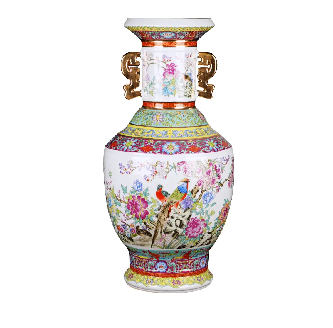 Factory Sale Qing Dynasty Chinese Luxury Vase Antique