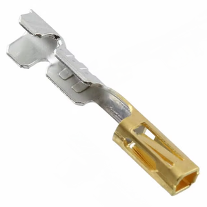 TAIYAN CC81L-2426-01-L Connecteur mâle à sertir plaqué or en bronze phosphoreux 3 conducteurs 24-26 AWG pour câble IPD2 – Connecteur carte-à-carte - Product Image 3