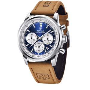 BENYAR 5188 montre à Quartz de sport pour hommes nouvelle version cadran à trois yeux calendrier lumineux multifonctionnel - Product Image 3