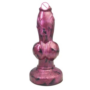 Juguetes Sexuales para Hombres, Pene Artificial, Dildo Enorme, de Goma y Silicona, Realista, con Forma de Animal, Dildo con Nudo de Perro para Mujeres - Product Image 2