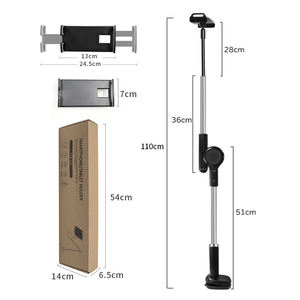 ขาตั้งแท็บเล็ตแบบยืดหยุ่นรุ่นใหม่ปี 2026 ดีไซน์อเนกประสงค์ แขนยาว วัสดุโลหะ หมุนได้ ใช้ได้กับโทรศัพท์มือถือ เหมาะสำหรับสำนักงานและสตูดิโอ - Product Image 6