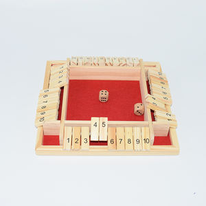 Nuevo Diseño de Mini Juego de Dados, Juego de Mesa de Dados de Madera para Familias, Juego de Dados Shut the Box - Product Image 2