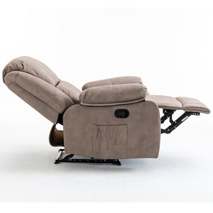 आधुनिक अवकाश लिविंग रूम बेडरूम टेक फैब्रिक मैनुअल समायोज्य लाउंज रीक्लेनिंग कुर्सी सोफे - Product Image 4