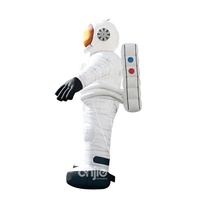 Dessin animé Spaceman événement scène décor publicité accessoires géant gonflable astronaute Air coup espace homme avec lumière LED