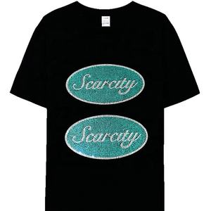 Collezione prê t-à-porter dei produttori di <span class=keywords><strong>abbigliamento</strong></span> in cotone Terry con strass di alta qualità - Product Image 3