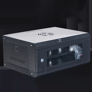 19 Inch Floor <b>Standing</b> Network Cabinet Server Rack 4U 6U 9U 12U SPCC Steel for Router Switch Vented Mesh <b>Doors</b> - Product Image 4