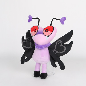 HECION Nouveauté Peluche Papillon Orange et Papillon Violet <span class=keywords><strong>Dandy</strong></span> Jouet Anime Game Merchandise Poupée - Product Image 5