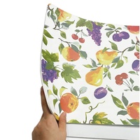 Tapis de table de restaurant lavables écologiques et modernes napperons de fruits en plastique EVA PP pour salle à manger tapis de table personnalisé