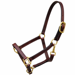 Licol de cheval moderne en cuir de couleur personnalisée avec rembourrage en polaire doux, ajustement confortable de la tête et nezelle confortable – Qualité supérieure - Product Image 5