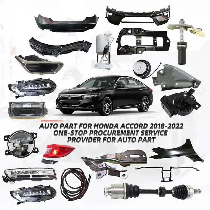 Kit de carroceria automotiva sobressalente acessórios para Honda Accord 2008 2009 2018 2020 2021 2022