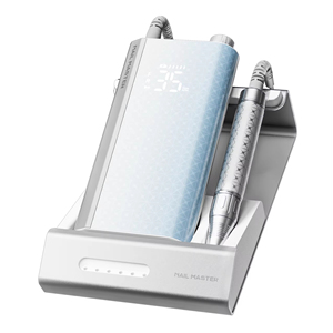 Logo personnalisé Moteur sans balais <span class=keywords><strong>professionnel</strong></span> 35000 tr/min Perceuse à ongles rechargeable 60W Poignée Outil de polissage des ongles - Product Image 6