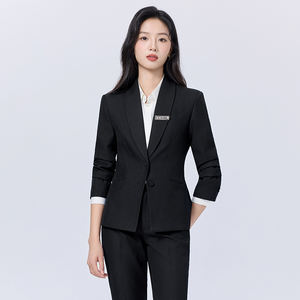 Completo completo da <span class=keywords><strong>donna</strong></span> <span class=keywords><strong>moderno</strong></span> abito da <span class=keywords><strong>donna</strong></span> abito da ufficio <span class=keywords><strong>donna</strong></span> formale pantaloni due pezzi smoking - Product Image 2