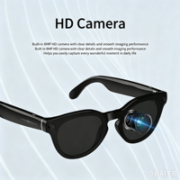 Gafas Inteligentes con IA, Audio de Oído Abierto, Asistente de Voz con IA, Grabación de Video 1080P, Traducción en Tiempo Real para Viajes de Negocios