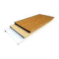 Panneau mural décoratif en métal ignifuge et insonorisé pour extérieur, bardage en aluminium, faux plafond avec garantie de plus de 5 ans