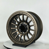 Jantes en alliage d'aluminium forgé bronze, concaves profondes, tout-terrain, 18-24 pouces, 6x139.7 8x170, adaptées aux SUV, camionnettes, 4x4, sur mesure, neuves