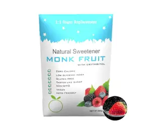 Hot Selling Sugar Free Monk Fruit Sweetener 0 Calorie Monk Fruit Powder Food Addictive Natural Pure Organic Monk Fruit Sugar