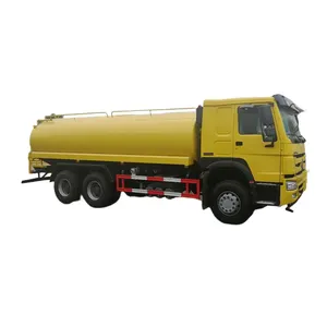 Sinotruk HOWO Price Used 10000 Liter Stainless Steel Water Tank Truck Fuel Tank